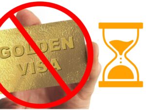 Golden visa for spain cancelled