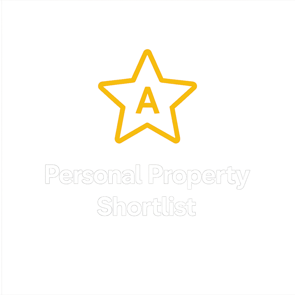 Personal property shortlist